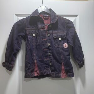 ♻️Fancy jeans jacket for girls